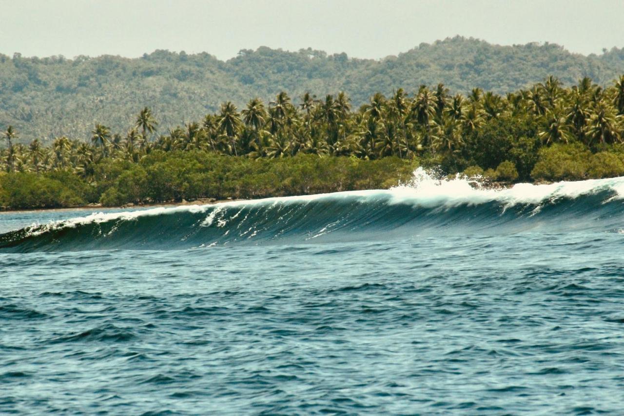 "Triangle Hut" Camp Fuego Siargao 호텔 Catangnan 외부 사진